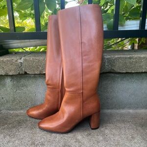 New Banana Republic Leather Boots, Camel, Sz 6